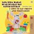 I Love to Eat Fruits and Vegetables (Malay English Bilingual Book)