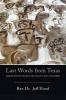 Last Words from Texas: Meditations from the Execution Chamber