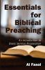 Essentials for Biblical Preaching: An Introduction to Basic Sermon Preparation
