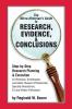 Micro-historian's Guide to Research Evidence & Conclusions