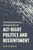 Philosophical Foundation of Alt-Right Politics and Ressentiment