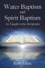 Water Baptism and Spirit Baptism
