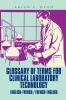 Glossary of Terms for Clinical Laboratory Technology: English-French / French-English