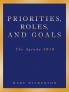 Priorities Roles and Goals