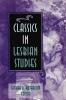 Classics in Lesbian Studies