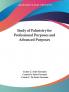 Study of Palmistry for Professional Purposes and Advanced Purposes