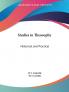 Studies in Theosophy: Historical