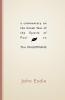 Commentary on the Greek Text of the Epistle of Paul to the Philippians