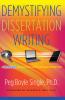 Demystifying Dissertation Writing