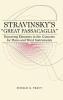 Stravinsky's Great Passacaglia