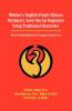 Webster's English-Pinyin-Chinese Dictionary Level One for Beginners Using Traditional Characters: Easy-To-Read Edition for Everyday Practical Use