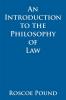 An Introduction to the Philosophy of Law