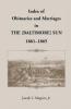 Index of Obituaries and Marriages of The (Baltimore) Sun 1861-1865
