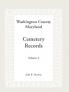 Washington County Maryland Cemetery Records Volume 4