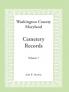 Washington County Maryland Cemetery Records Volume 7