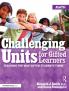 Challenging Units for Gifted Learners