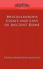 Miscellaneous Essays and Lays of Ancient Rome (Cosimo Classics Philosophy)