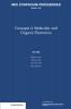 Concepts in Molecular and Organic Electronics