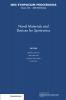 Novel Materials and Devices for Spintronics