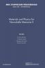 Materials and Physics for Nonvolatile Memories II