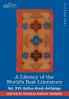 A Library of the World's Best Literature - Ancient and Modern - Vol. XVI (Forty-Five Volumes); Gellius-Greek Anthology