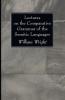 Lectures on the Comparative Grammar of the Semitic Languages