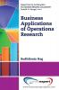 Business Applications of Operations Research