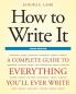 How to Write It Third Edition