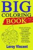 Big Coloring Book: Educational Color by Number Directional Coloring Nature Cartoon General Fun Pages