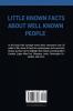 Little Known Facts About Well Known People