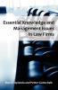 Essential Knowledge and Management Issues in Law Firms