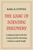 The Logic of Scientific Discovery