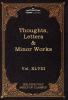 Thoughts Letters & Minor Works: The Five Foot Shelf of Classics Vol. XLVIII (in 51 Volumes): 48
