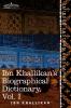Ibn Khallikan's Biographical Dictionary Volume I