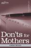 Don'ts for Mothers