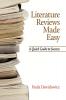 Literature Reviews Made Easy