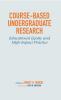 Course-Based Undergraduate Research