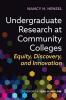 Undergraduate Research at Community Colleges