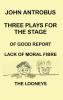John Antrobus - Three Plays for the Stage (hardback)
