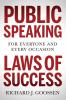 Public Speaking Laws of Success