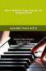 Best 41 Ar.Rehman Telugu Songs (Ver 1.0) - (Saregama) Format: Rushisbiz Piano Notes - (Video Links+Notes+Scales+Index) - Medium Size (6X9 Book)