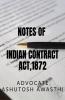 Notes On Indian Contract Act 1872 : Best Notes For Law Students