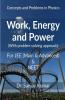 Work Energy And Power: Mechanics
