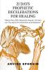 21 Days Prophetic Declarations for Healing