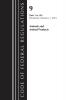 Code of Federal Regulations Title 09 Animals and Animal Products 1-199 Revised as of January 1 2024