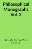 Philosophical Monographs Vol. 2