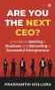 Are You The Next Ceo?: A Guide To Starting A Business And Becoming A Successful Entrepreneur