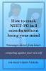 How To Crack Neet-Pg In 3 Months Without Losing Your Mind A Book For Medical Pg Aspirants On How To Give A Tough Fight During This Last Phase Of Preparation.