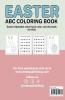 Easter ABC Coloring Book For Kids : Easter Alphabet coloring & color activity book for kids 2+ years