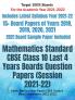 Mathematics Standard Cbse Class 10 Last 4 Years Boards Question Papers (Session 2021-22): Maths Previous Year Papers Cbse Grade X Board Examination 2021-2022